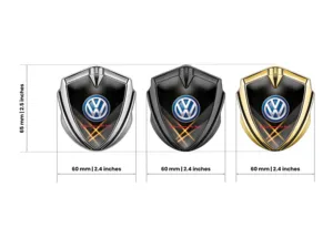 VW Insignia Abovedada 3D Pro Acero Inox 3D